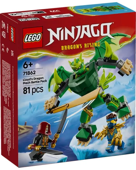 PACK DE COMBAT:LE ROBOT DRAGON DE LLOYD