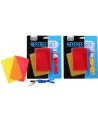 CARTE JAUNE/ROUGE AVEC UN SIFFLET
