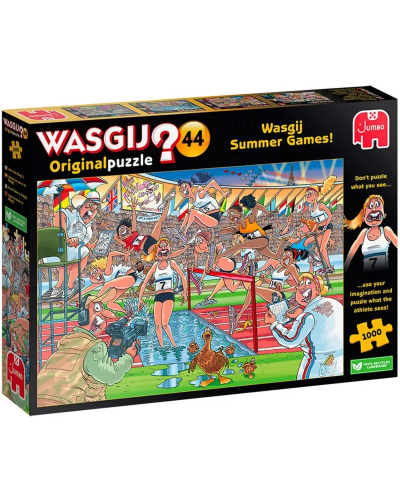 PUZZ.WASGIJ 1000PCES SUMMER GAMES