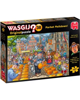 PUZZ.WASGIJ 1000PCES MARKET MELTDOWN