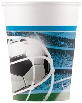 FOOTBALL 8 GOBELETS