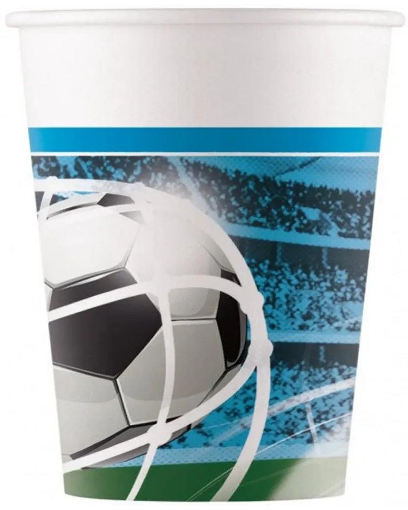 FOOTBALL 8 GOBELETS