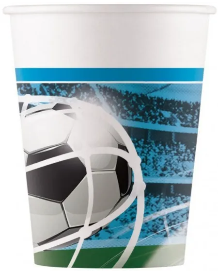 FOOTBALL 8 GOBELETS