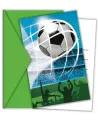 FOOTBALL 6 INVITATIONS