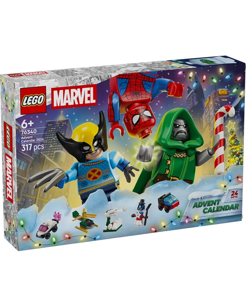 CALENDRIER AVENT SUPER HEROS 2026