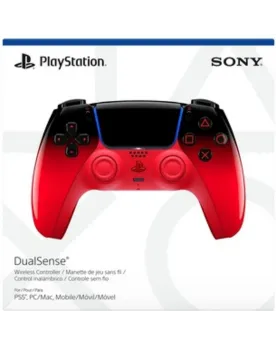PS5 MANETTE DUALSENSE ROUGE TECHNO