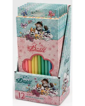 BOITE DE 12 CRAYONS PARFUMÉS DIDDL