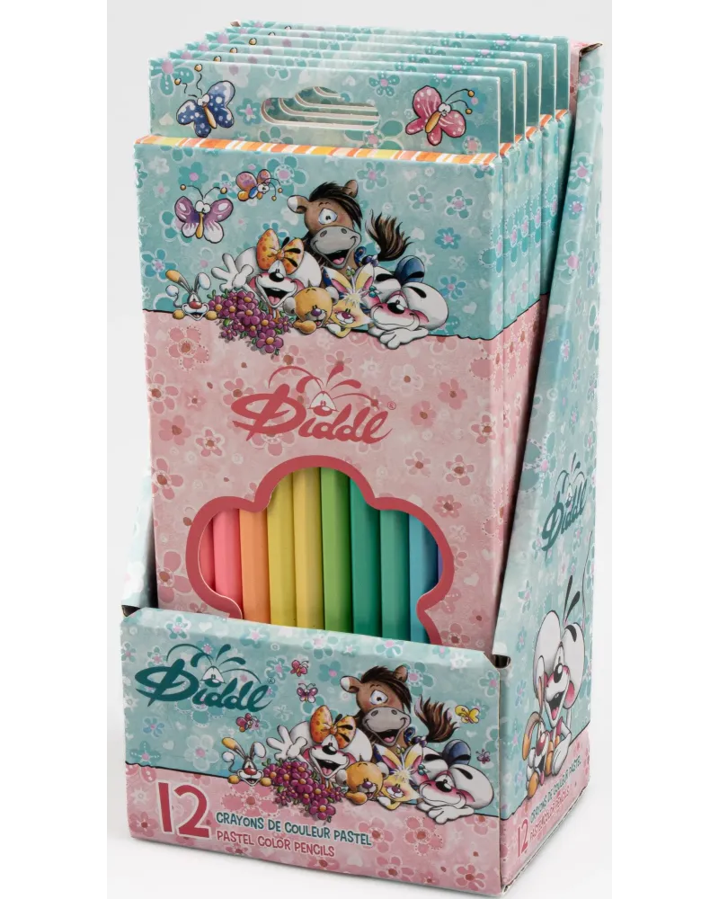 BOITE DE 12 CRAYONS PARFUMÉS DIDDL