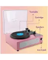 BARBIE VINYL PLAYER