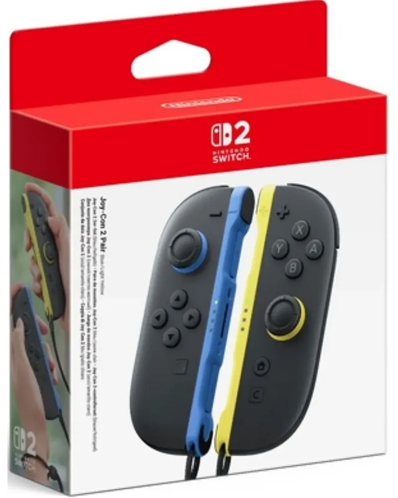 SWITCH2 JOY-CON PAIR BLEU+JAUNE
