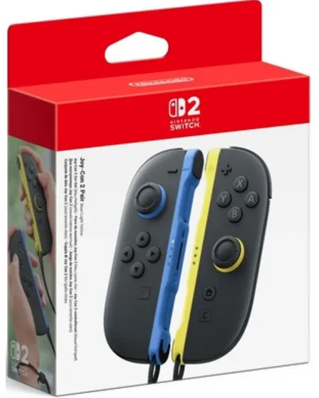 SWITCH2 JOY-CON PAIR BLEU+JAUNE