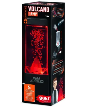 LAMPE VOLCAN  24 cm. Remplis le volcan et active ta lampe à lave. E...