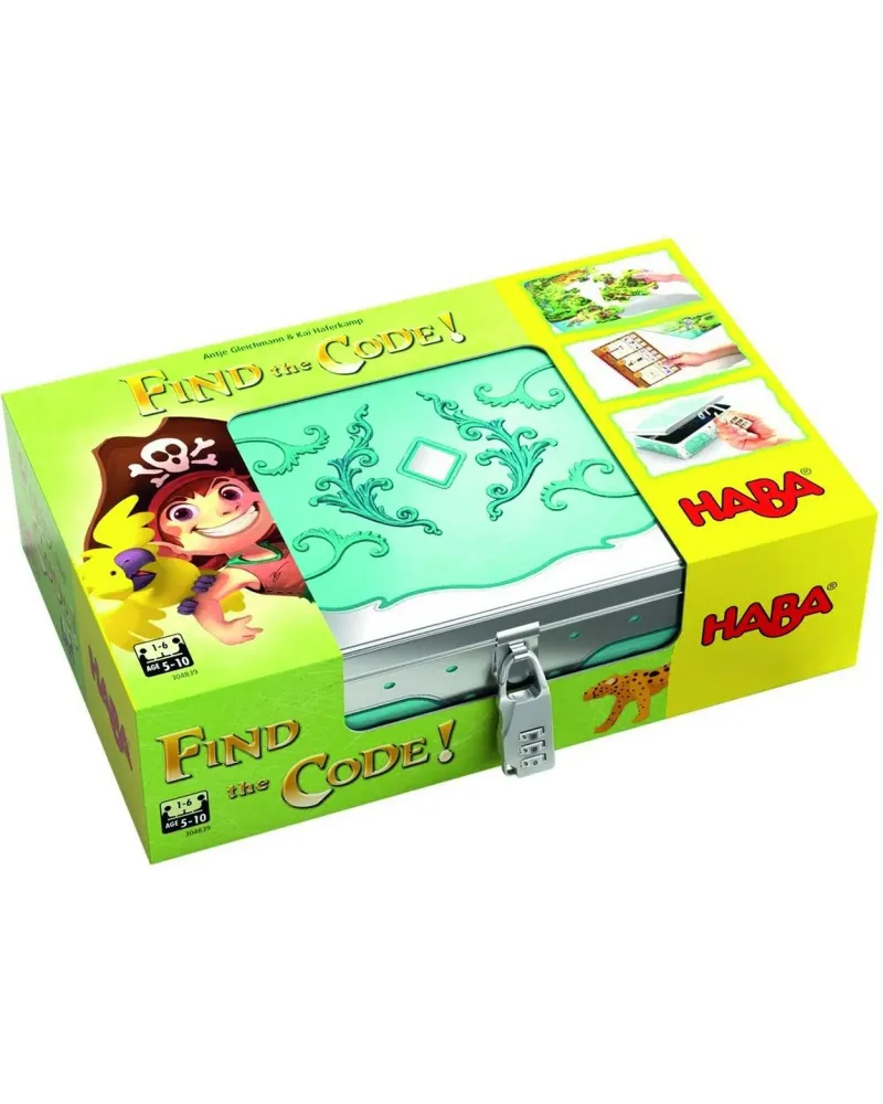FIND THE CODE L'ILE DES PIRATES  Jeu d'énigmes passionnant : les jo...