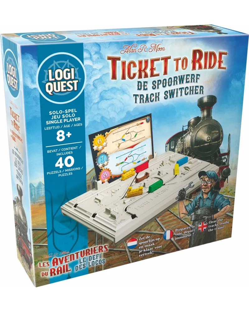 LOGIQUEST AVENTURIERS DU RAIL  Aidez-vous des aiguillages pour diri...