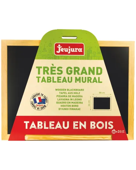GRAND TABLEAU NOIR MURAL 88X66 CM  GRAND TABLEAU EN BOIS. 88 x 66 c...