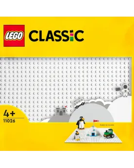 LA PLAQUE DE CONSTRUCTION BLANCHE   LEG11026 LEGO Âge Minimum: 4A -...