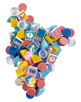 TUILES DE DECORATION DOTS - SERIE 2   LEG41916 LEGO Pays d'origine:...
