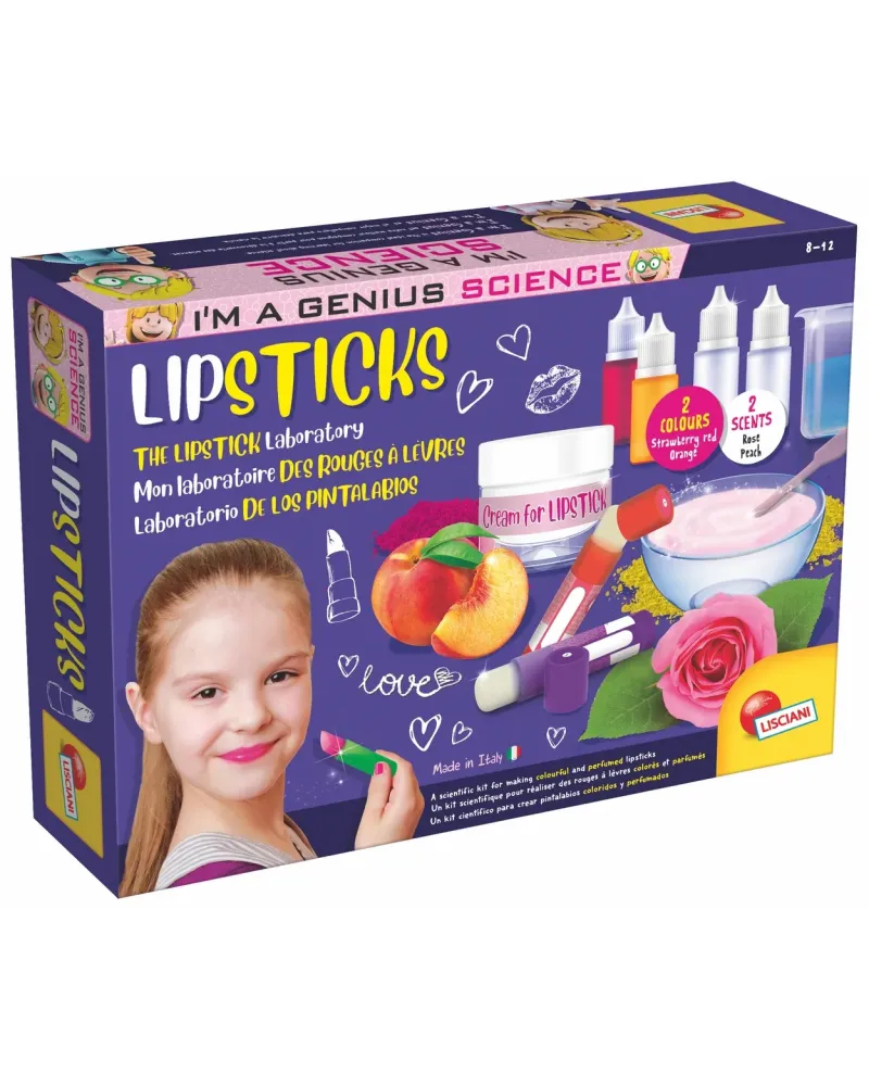 I'M A GENIUS LABO DES ROUGES LEVRES  Kit scientifique pour réaliser...