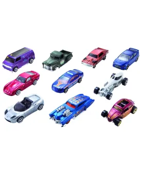 HOT WHEELS COFFRET DE 10 VEHICULES   MAT54886 MATTEL Âge Minimum: 3...