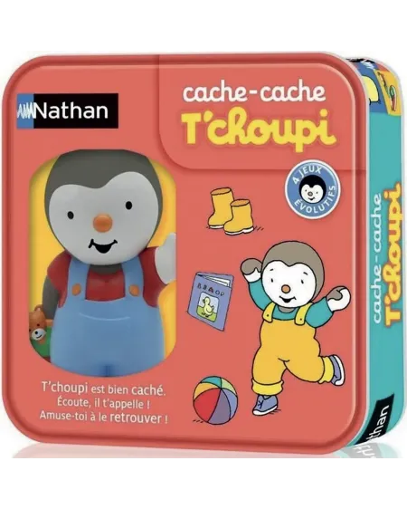 CACHE CACHE TCHOUPI  Jeu évolutif pour encourager le tout petit à s...
