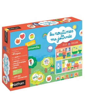 LES ROUTINES DE MA JOURNEE Chaque jour, l'enfant pose sur le tablea...
