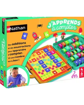 J'APPRENDS A COMPTER  Découvre les nombres jusqu'à 12, puis effectu...
