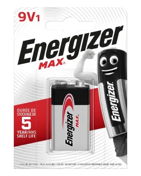 1 PILE ENERGIZER 6LR61 MAX (9V)   RALE3001159 ENERGIZER Âge Minimum...