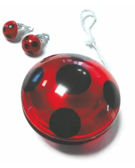 KIT YOYO + BOUCLES D OREILLES LADYBUG   RUBI-32930 RUBIE'S Âge Mini...