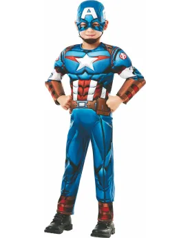 COST LUXE CAPTAIN AMERICA SERIE ANIMEE L  Taille : S, M ou L. RUBI-...
