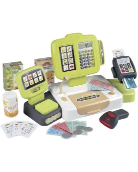 CAISSE ENREGISTREUSE 3 ELEMENTS  Avec un scanner électronique, calc...