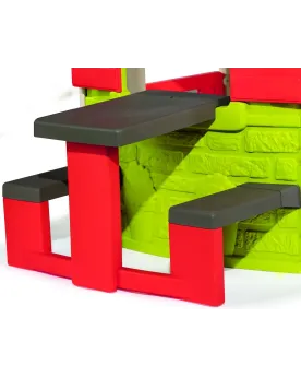 TABLE PIQUE NIQUE  Avec 2 bancs. SMO810902 SMOBY Âge Minimum: 2A -Â...