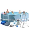 PISCINE SEMI RIGIDE 457*122 + POMPE  457 x 122 H cm. Pompe 3407 L/H...