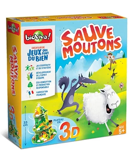 SAUVE MOUTONS  Un jeu 3D où vous devrez coopérer pour emmener tous ...