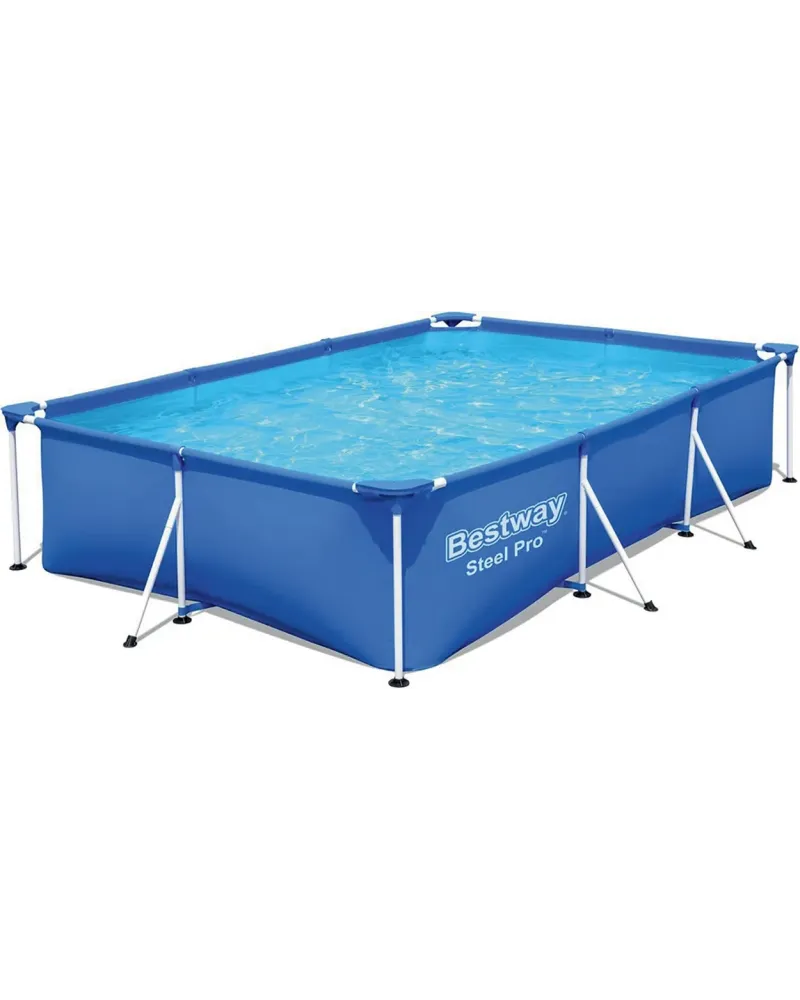 PISCINE SEMI RIGIDE RECT. 300X201X66