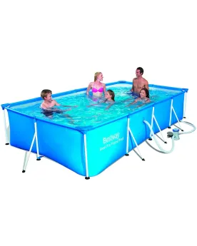 PISCINE SEMI RIGIDE RECT. 400X211X81