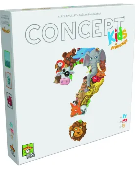 REPOS PROD CONCEPT KIDS ANIMAUX Version coopérative du jeu Concept ...