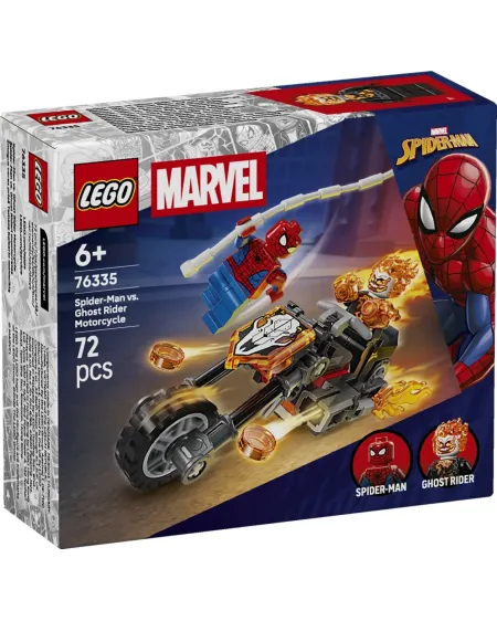 SPIDER-MAN ET SA MOTO CONTRE GHOST RIDER