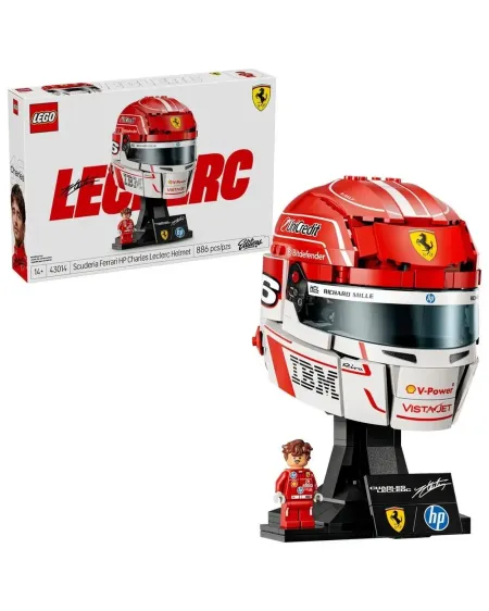 SCUDERIA FERRARI CASQUE CHARLES LECLERC