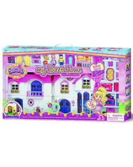 MY SWEET HOME L/S 4 PERS + ACC BC  Avec des figurines et de nombreu...