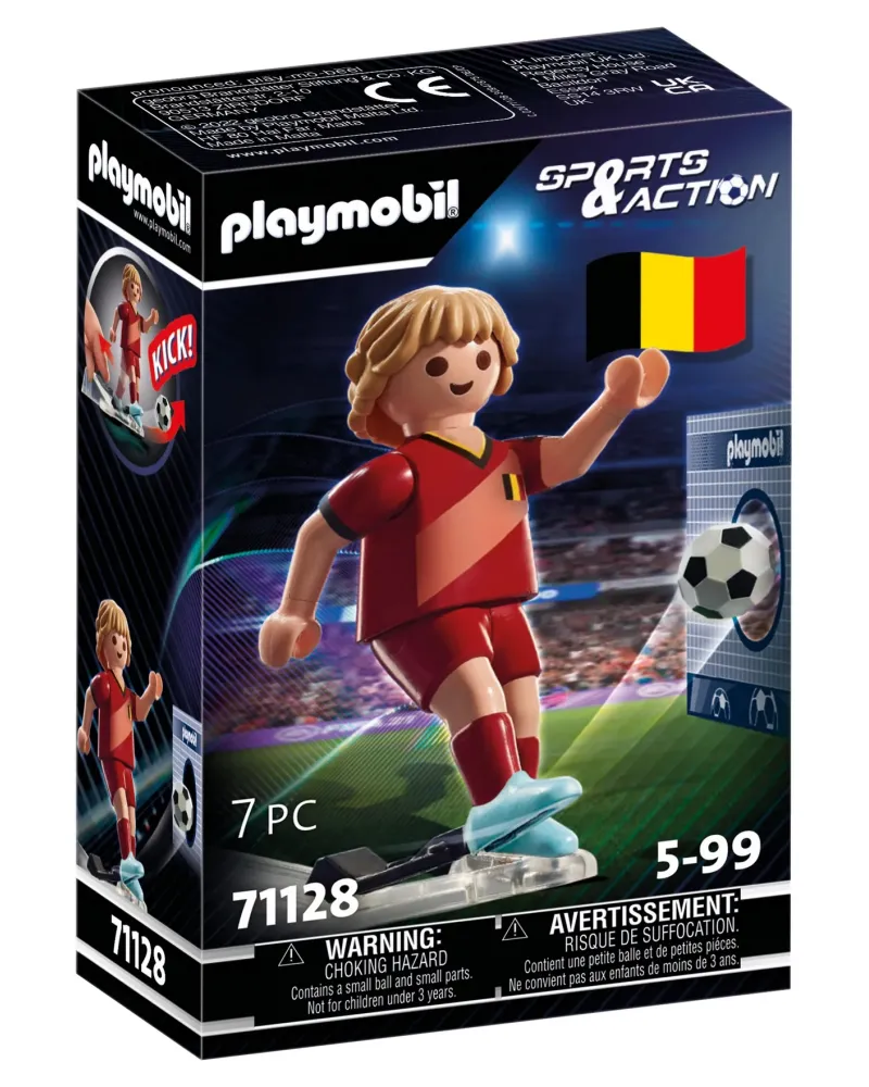 JOUEUR DE FOOT BELGE - 2022   PMB71128 PLAYMOBIL Âge Minimum: 5A -Â...