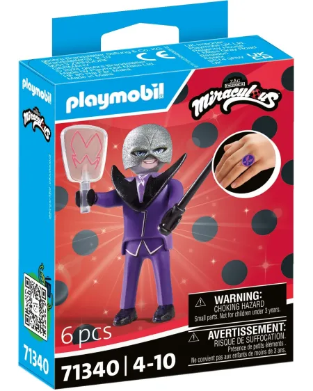 MIRACULOUS : PAPILLON   PMB71340 PLAYMOBIL Âge Minimum: 4A -Âge Max...