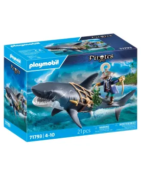 PIRATE ET REQUIN GEANT   PMB71793 PLAYMOBIL Âge Minimum: 4A -Âge Ma...