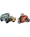 PICK-UP DE POLICE,MOTO & 2 PERSONNAGES