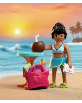 VACANCIERE A LA PLAGE