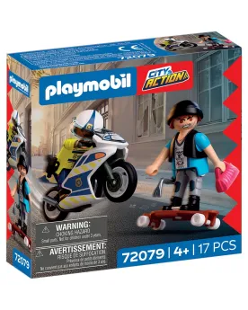 COURSE-POURSUITE EN MOTO