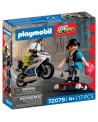COURSE-POURSUITE EN MOTO