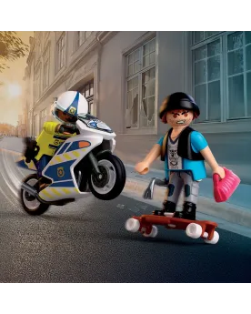 COURSE-POURSUITE EN MOTO