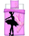 HOUSSE DE COUETTE BALLERINE  Housse : 140 x 200 cm + 1 taie. 100 % ...