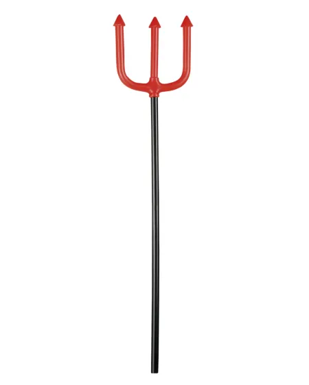 TRIDENT DE DIABLE 58CM  105 cm. Pour supporter nos Diables rouges !...