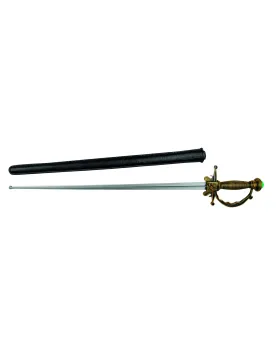 EPEE DE MOUSQUETAIRE 65CM + ETUI  65 cm. Avec étui. BLD00689  Âge M...